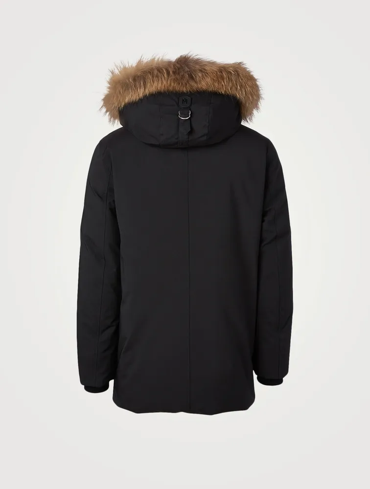 Edward Down Coat With Fur Hood