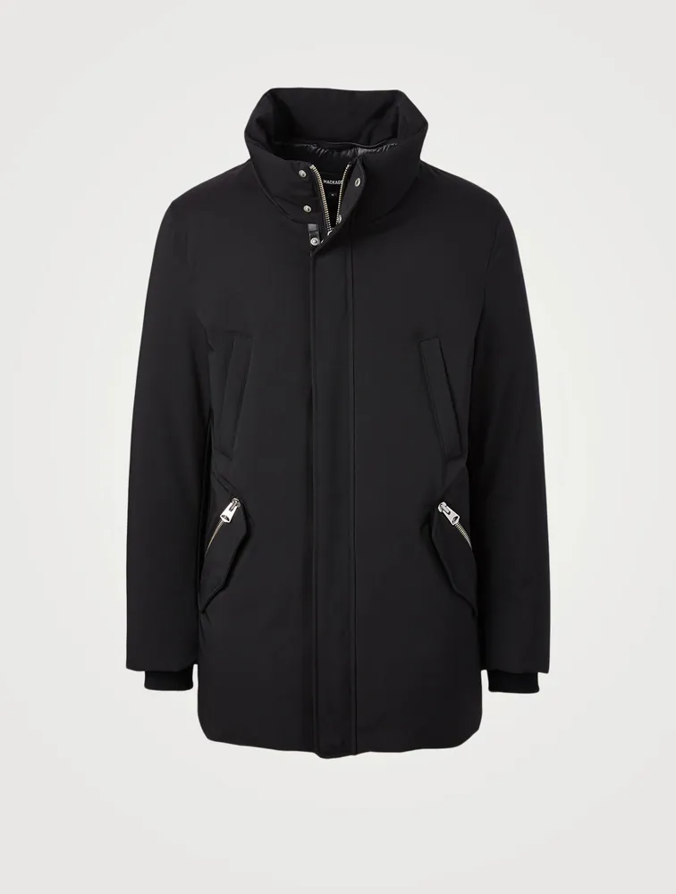 Edward Down Coat With Fur Hood
