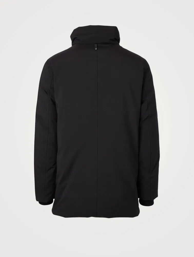 Edward Down Coat With Fur Hood