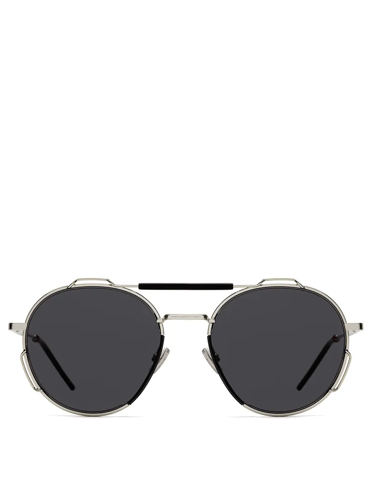 Dior0234S Round Aviator Sunglasses