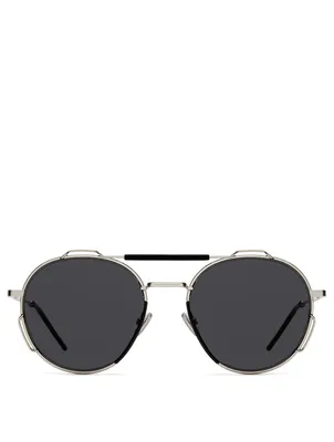 Dior0234S Round Aviator Sunglasses