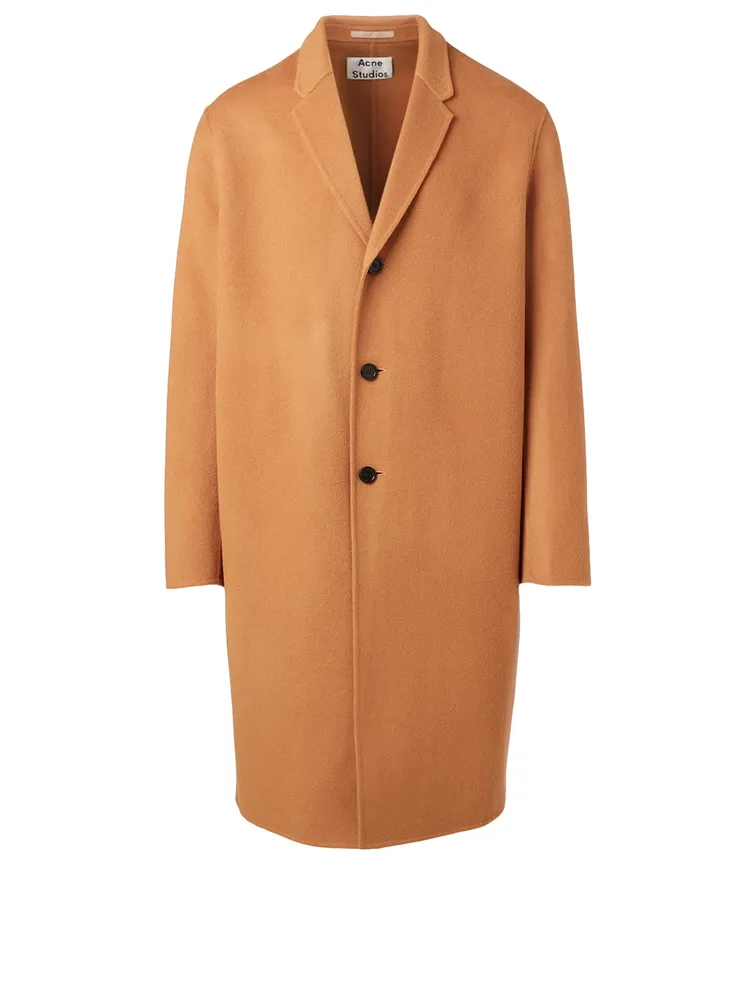 Wool And Cashmere Long Coat