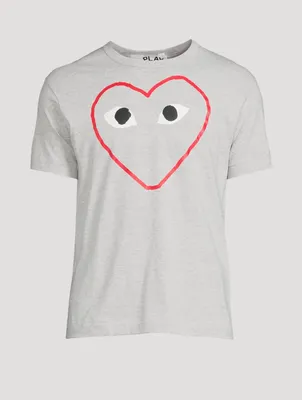 Cotton X-Ray Heart T-Shirt