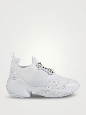 Viv' Run Strass Mesh Neoprene Sneakers