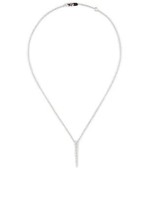 Aria 18K White Gold Necklace With Diamonds