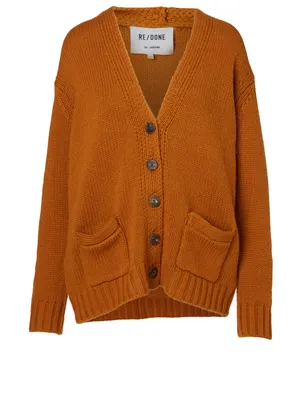 Wool And Cashmere 90s Cardigan