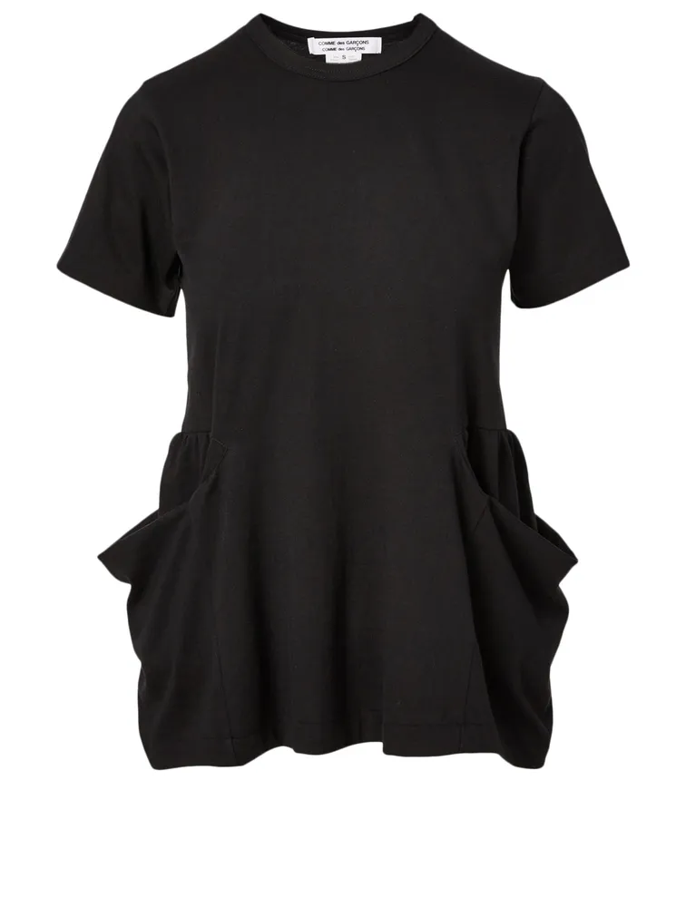 Cotton T-Shirt With Pockets