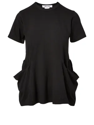 Cotton T-Shirt With Pockets