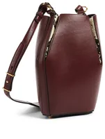 Leather Bucket Bag