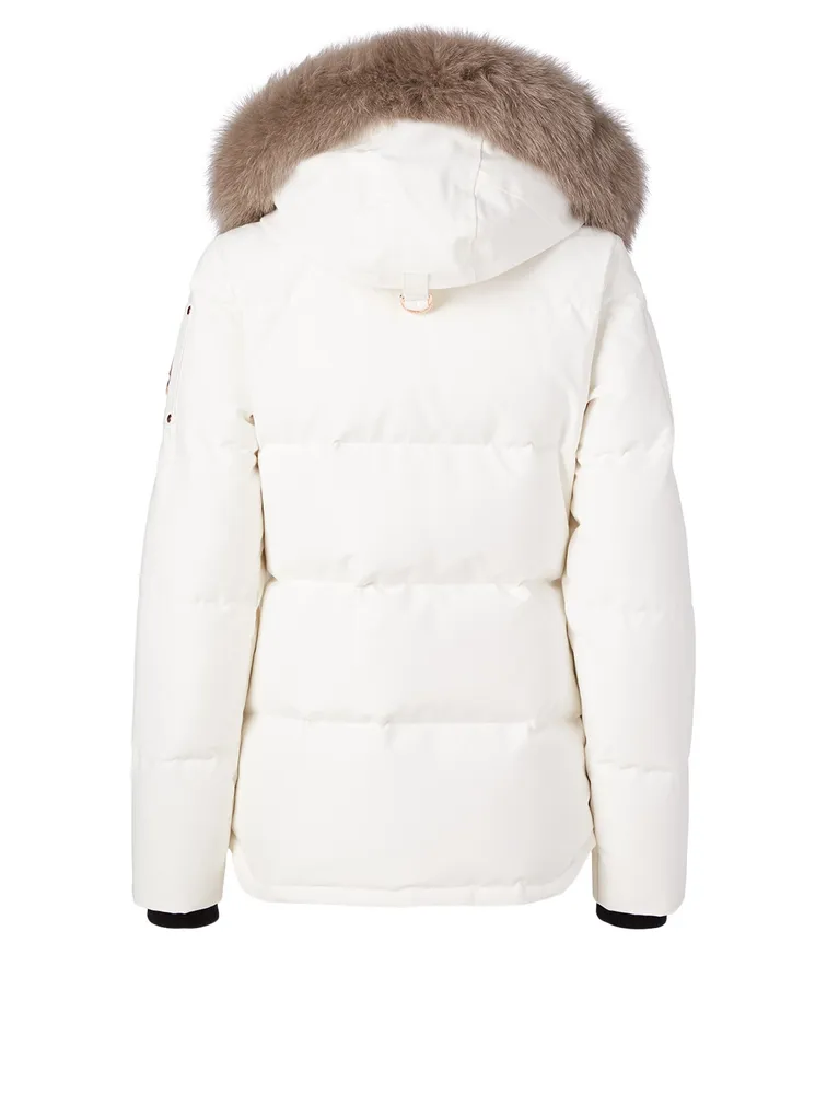 3Q Down Jacket With Fur Hood