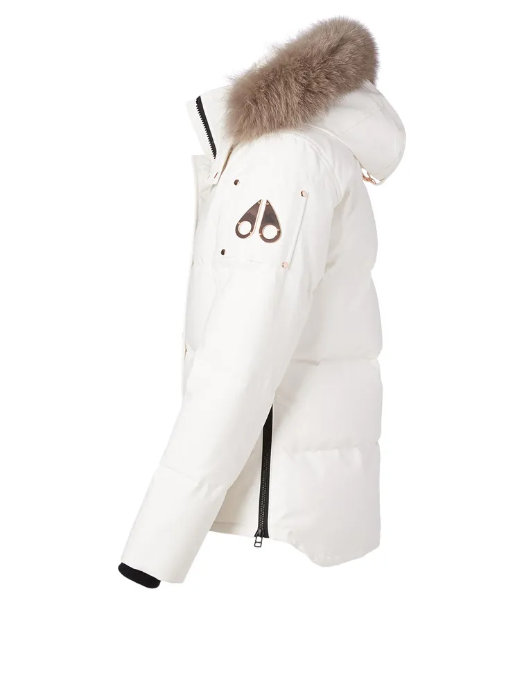 3Q Down Jacket With Fur Hood