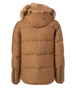 3Q Down Jacket With Fur Hood