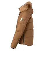3Q Down Jacket With Fur Hood