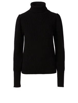 Cotton And Cashmere Turtleneck Sweater