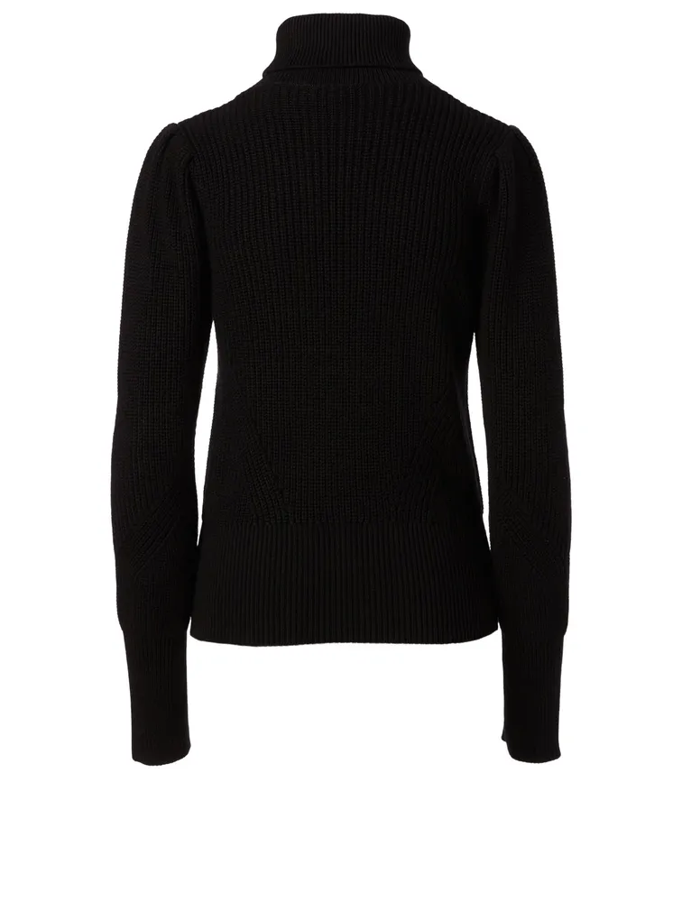 Cotton And Cashmere Turtleneck Sweater