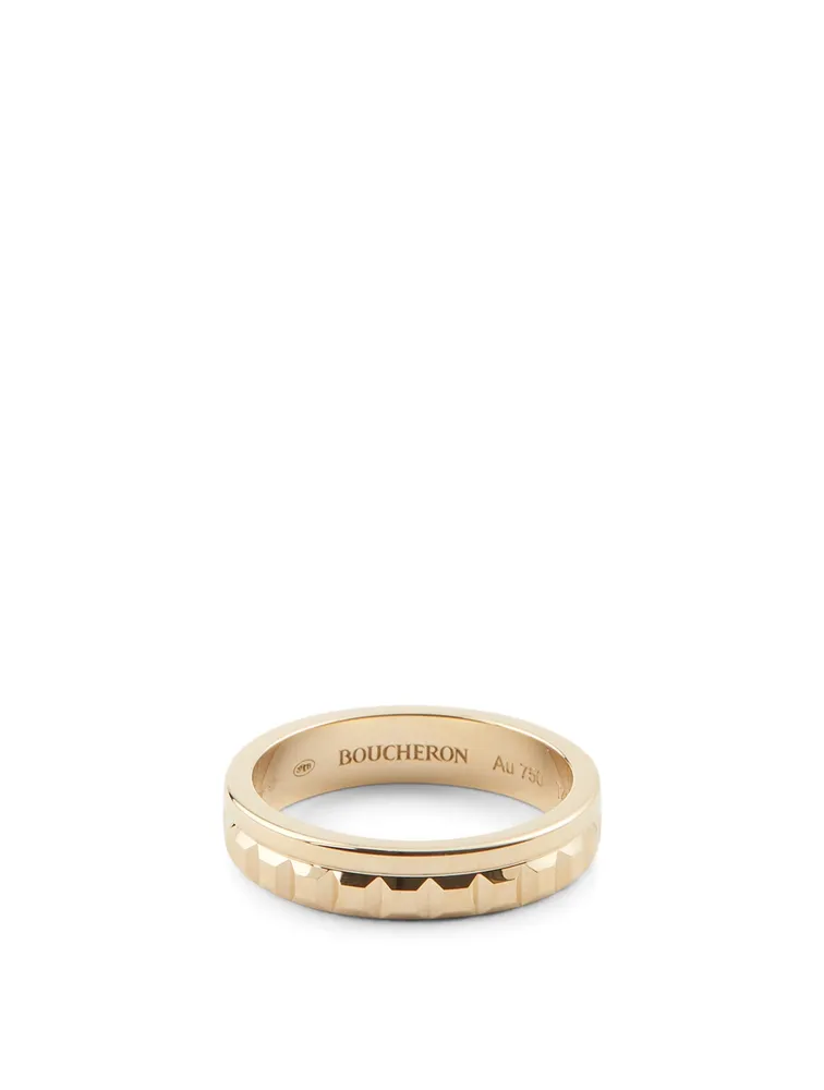 Radiant Edition Quatre Gold Wedding Band