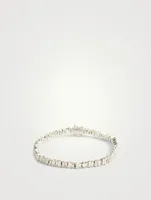 Fireworks 18K White Gold Bracelet With Diamonds