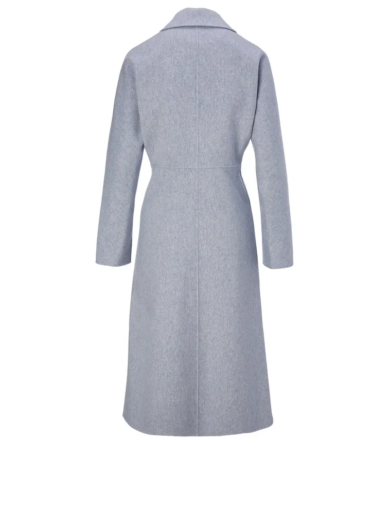 Wool And Cashmere Long Coat