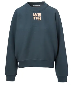 Puff Logo Crewneck Sweater