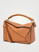 Puzzle Leather Bag