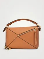 Puzzle Leather Bag