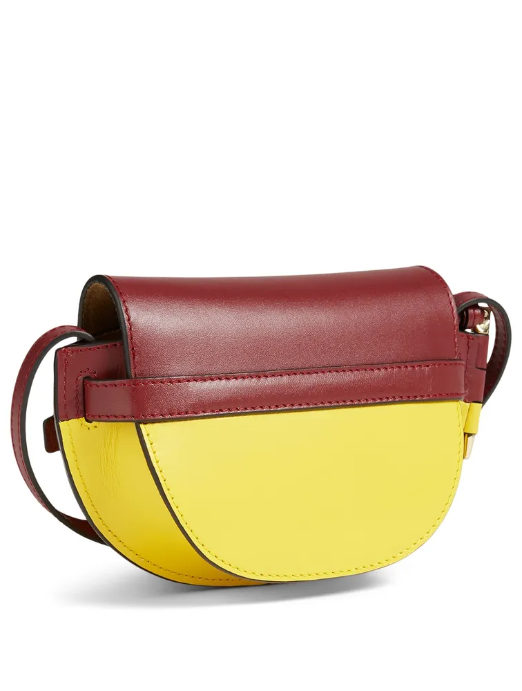 Mini Gate Colourblock Leather Bag