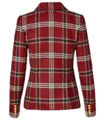 Wool Duchess Blazer With Patch Pocket