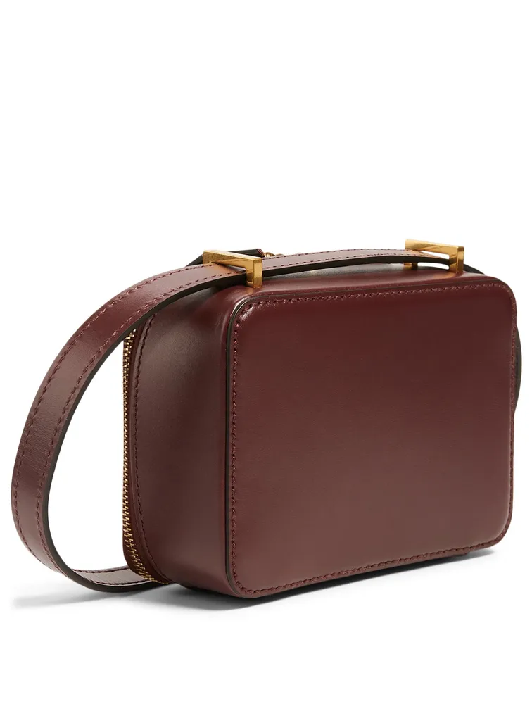 Small Undercover Leather Crossbody Bag