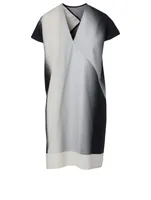 Wool-Blend Draped Tunic