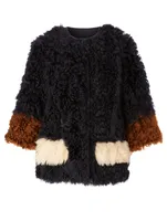 Shearling Reversible Coat