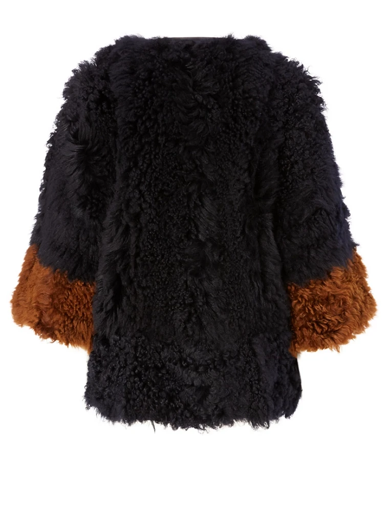 Shearling Reversible Coat