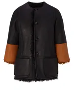 Shearling Reversible Coat