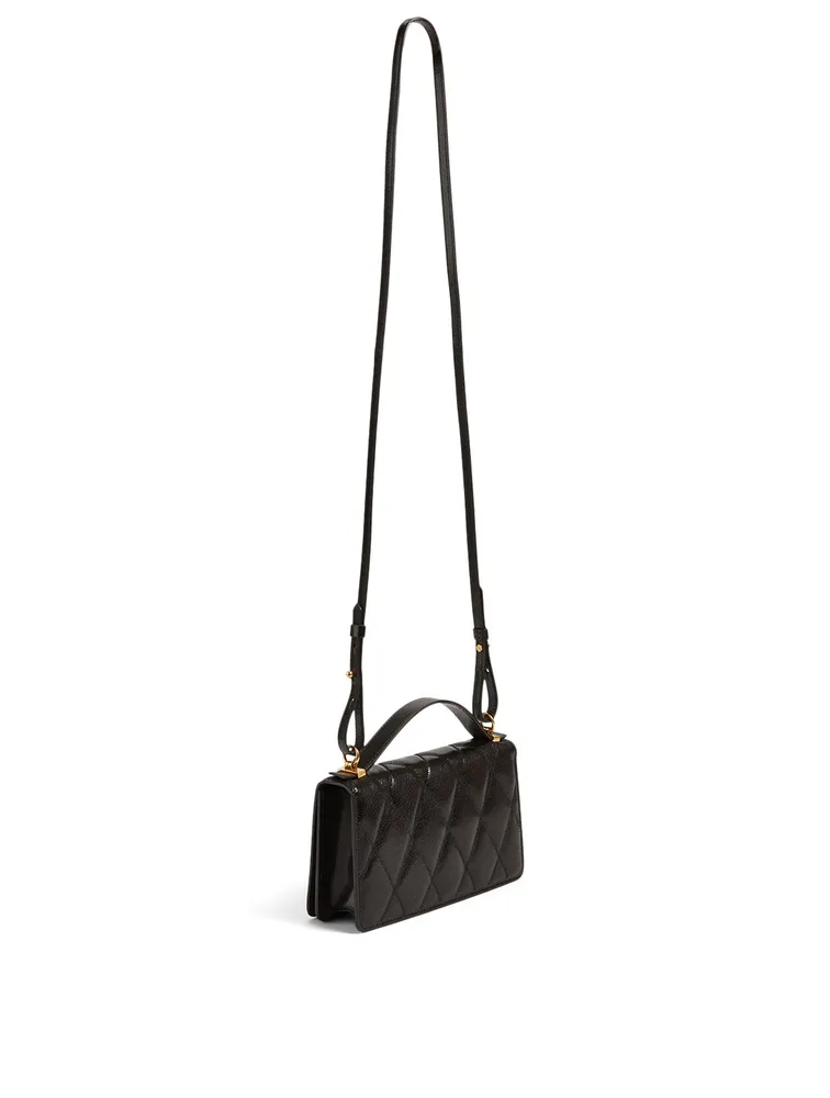 GV3 Leather Chain Wallet Bag