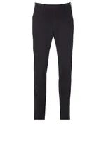 Stretch Cotton Pants