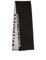 Wool Logo Scarf