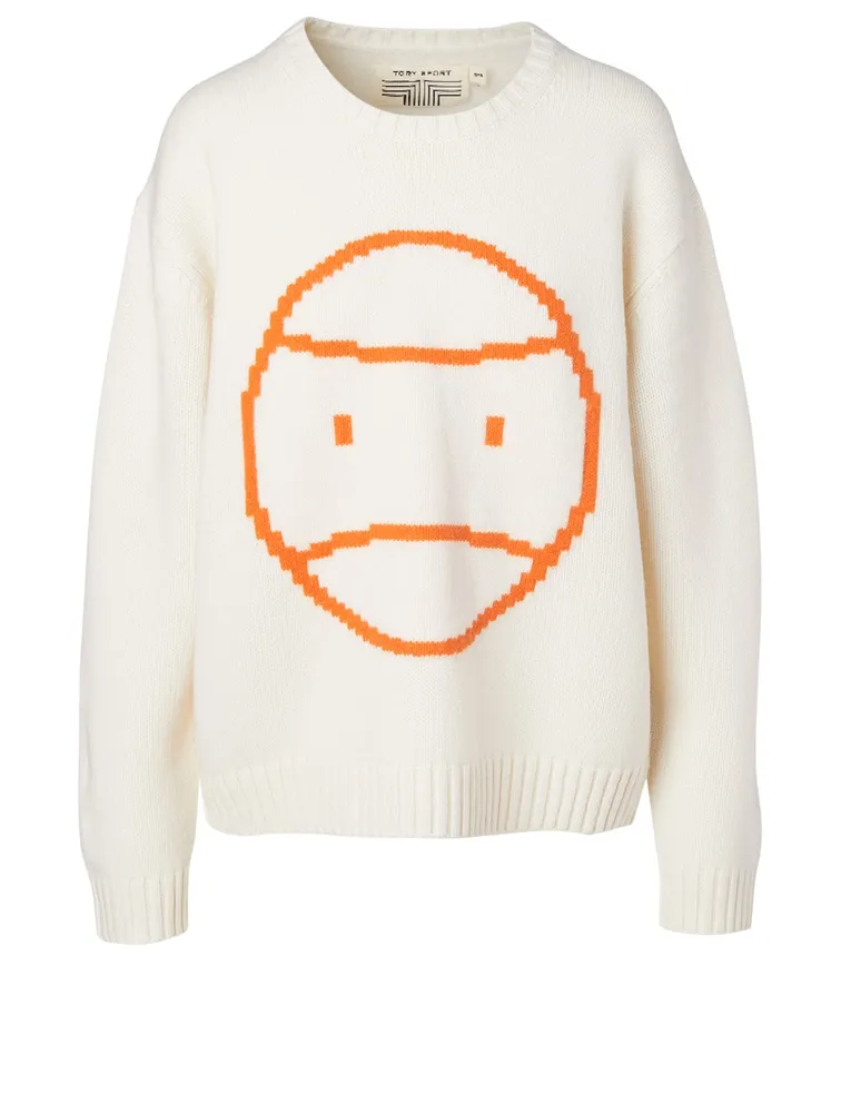 Chunky Wool Pixel Little Grumps Sweater