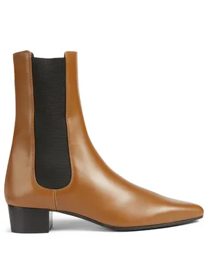British Leather Chelsea Boots