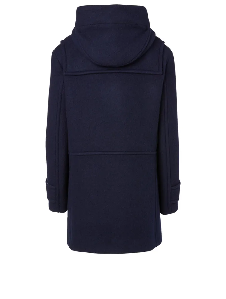 Wool Coat With Hood