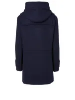 Wool Coat With Hood