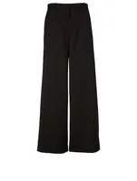 Nick Wool Wide-Leg Pants