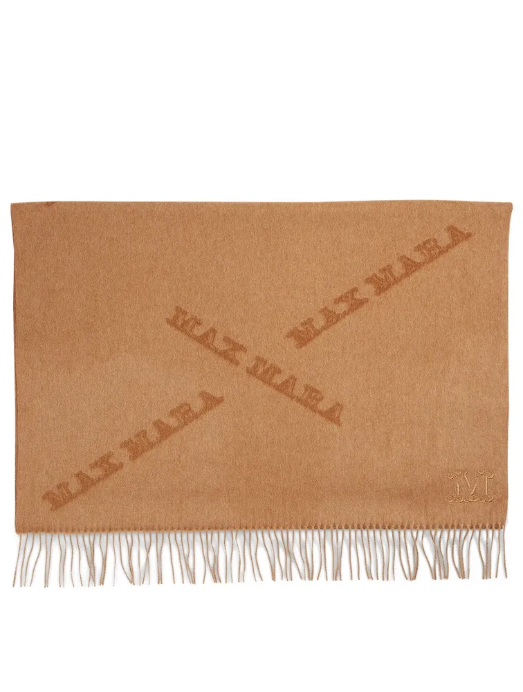 Wsklaus Cashmere Logo Scarf