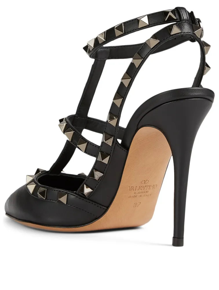 Valentino Garavani Rockstud Leather Caged Pump