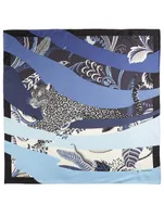 Silk Scarf In Heritage Print