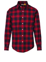 Cotton Shirt Plaid Print