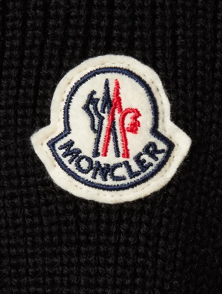 Wool Sweater With Nylon Gaiter