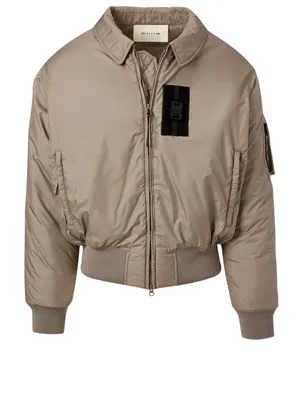 Bomber Jacket With Buckle