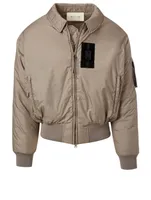 Bomber Jacket With Buckle