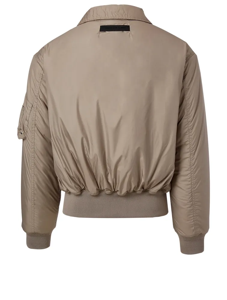 Bomber Jacket With Buckle