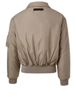 Bomber Jacket With Buckle