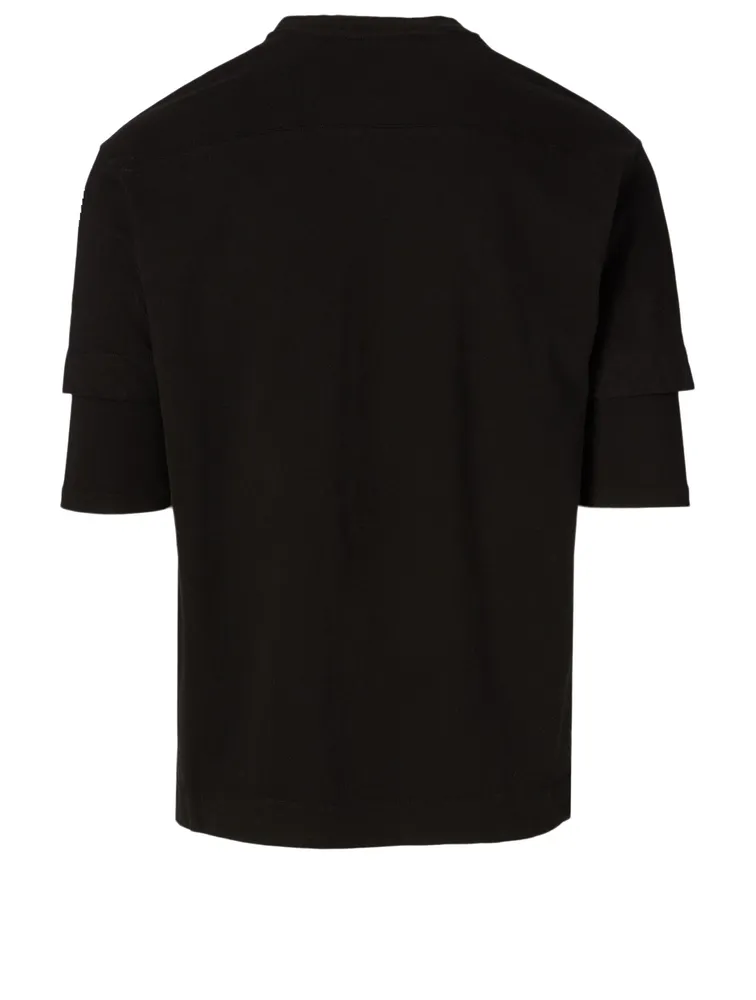 Cotton Layered T-Shirt